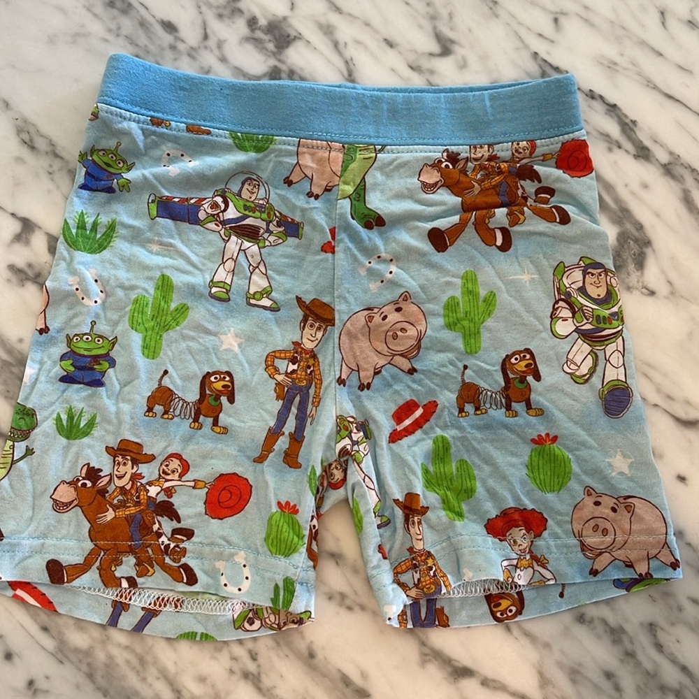 Little Sleepies OG Disney Pixar Toy Story Short Sleeve & Shorts Pajama Set - Picture 4 of 5